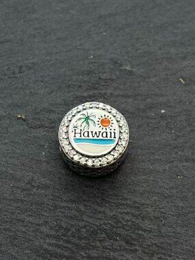 Pandora Hawaii Beach Moment Exclusive Charm Sterling Silver Bead Charm Jewelry